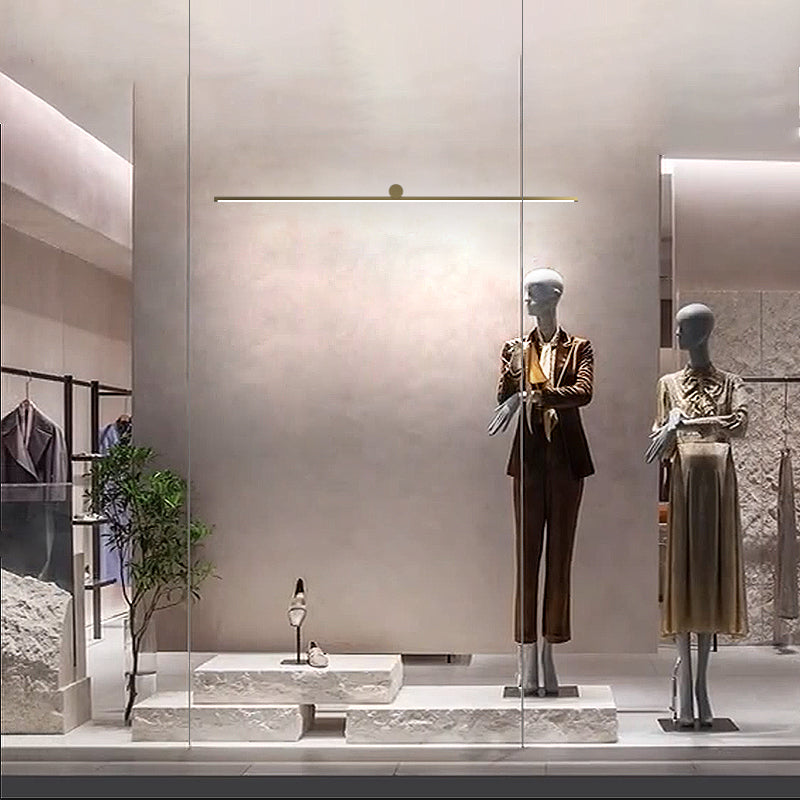 Forma lineal Luz de pared de metal Estilo moderno 1 Luz de luz de pared de luz