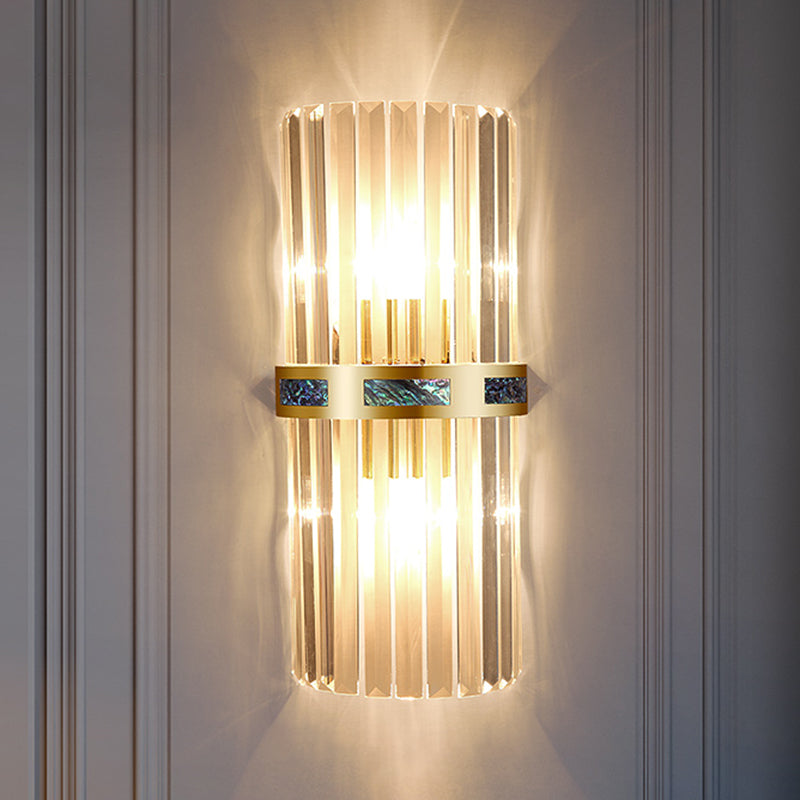 Contemporary Style Geometry Shape Wall Lights Crystal Wall Mount Lights