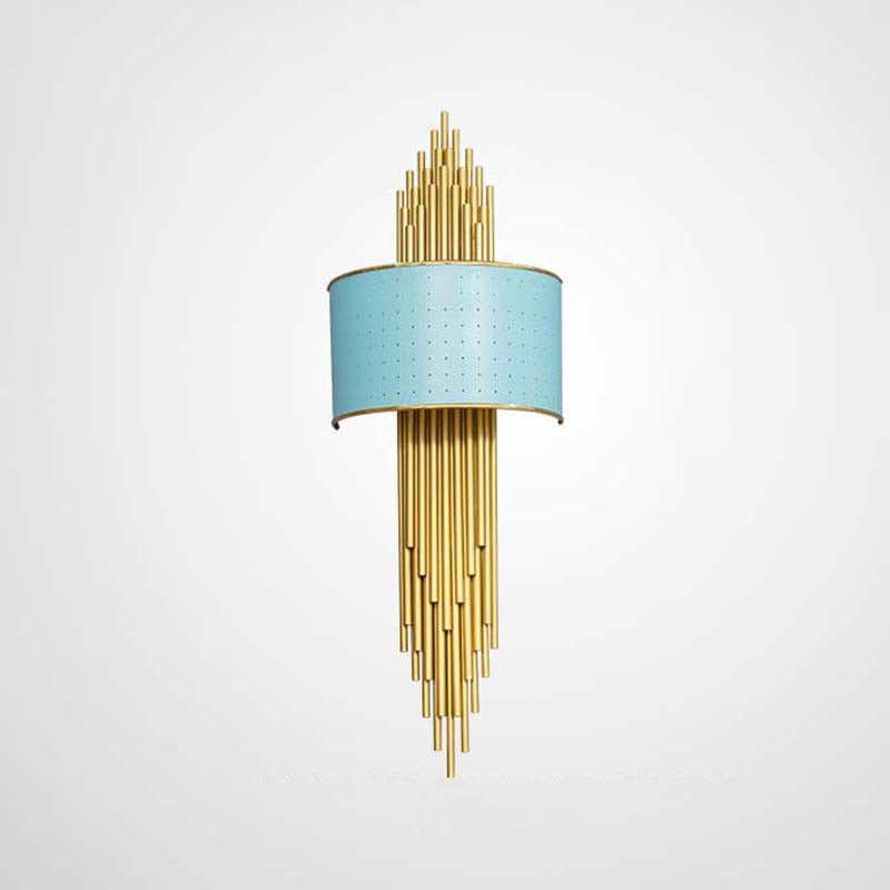 Iluminación de apliques de pared luz de metal de estilo moderno de estilo LED para dormitorio