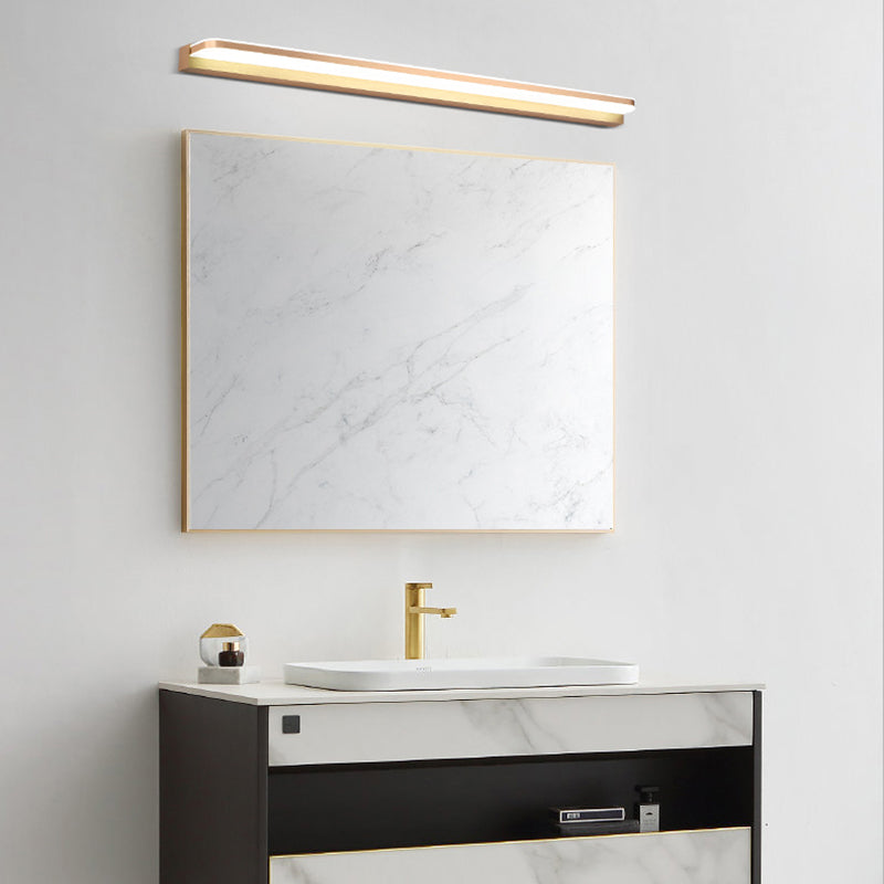 Infrared Sensible Bathroom Vanity Sconce Aluminum Modern LED Wall Light Fixture