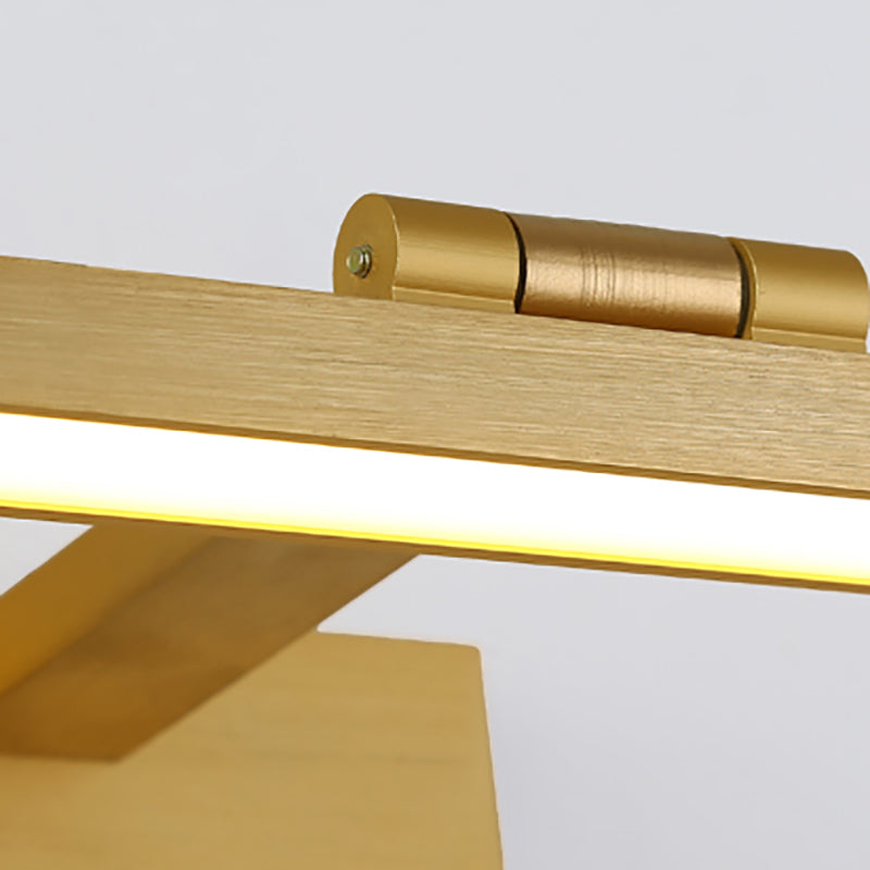 Postmodern Style Linear Vanity Sconce Light Bathroom Aluminum LED Wall Lighting