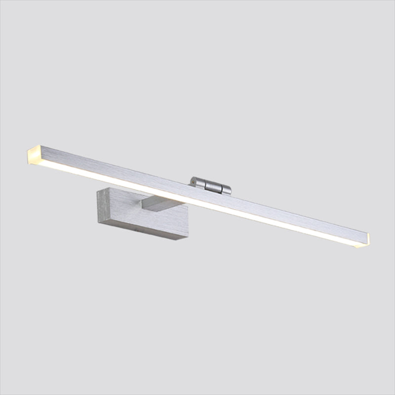Postmodern Style Linear Vanity Sconce Light Bathroom Aluminum LED Wall Lighting