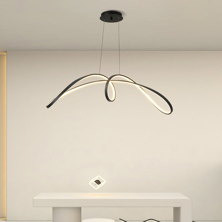 Draai schaduw metaal kroonluchter licht modern 1- licht kroonluchter verlichtingsarmatuur