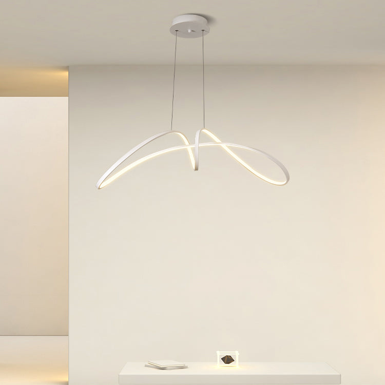 Draai schaduw metaal kroonluchter licht modern 1- licht kroonluchter verlichtingsarmatuur