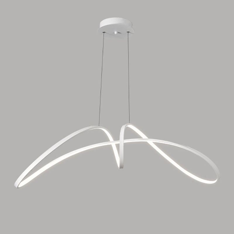 Draai schaduw metaal kroonluchter licht modern 1- licht kroonluchter verlichtingsarmatuur