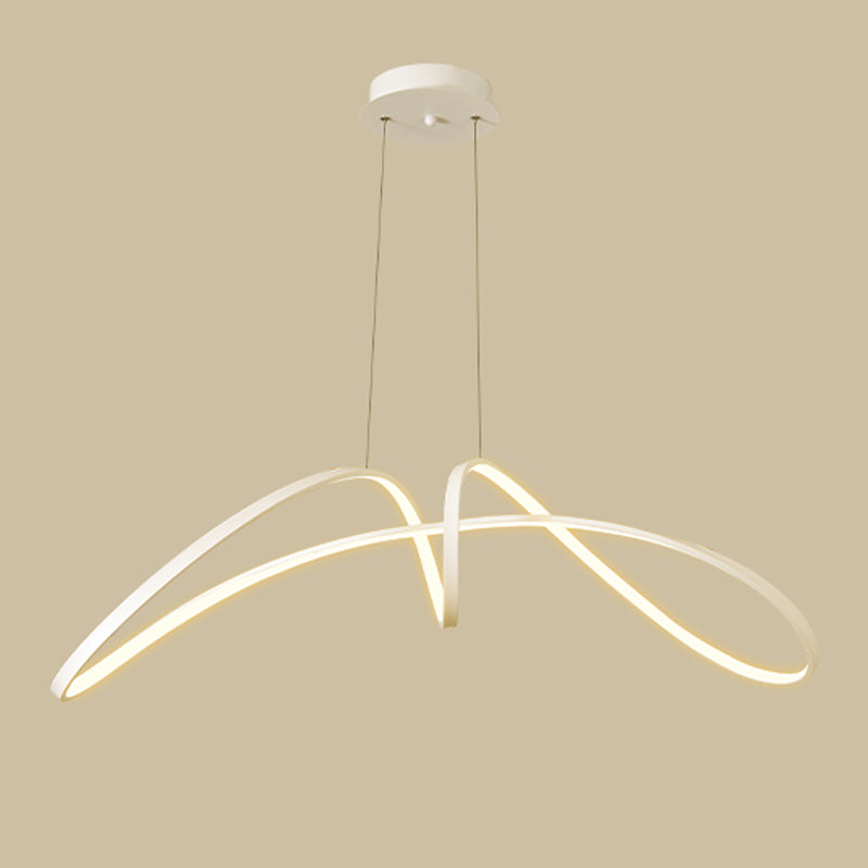 Draai schaduw metaal kroonluchter licht modern 1- licht kroonluchter verlichtingsarmatuur