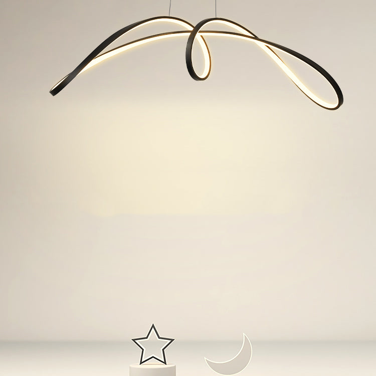 Draai schaduw metaal kroonluchter licht modern 1- licht kroonluchter verlichtingsarmatuur