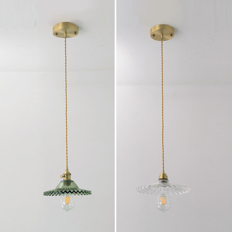 Coppa di vetro Copertura Ombra appeso Luci sospese in stile industriale 1 Fun a montaggio appeso alla luce