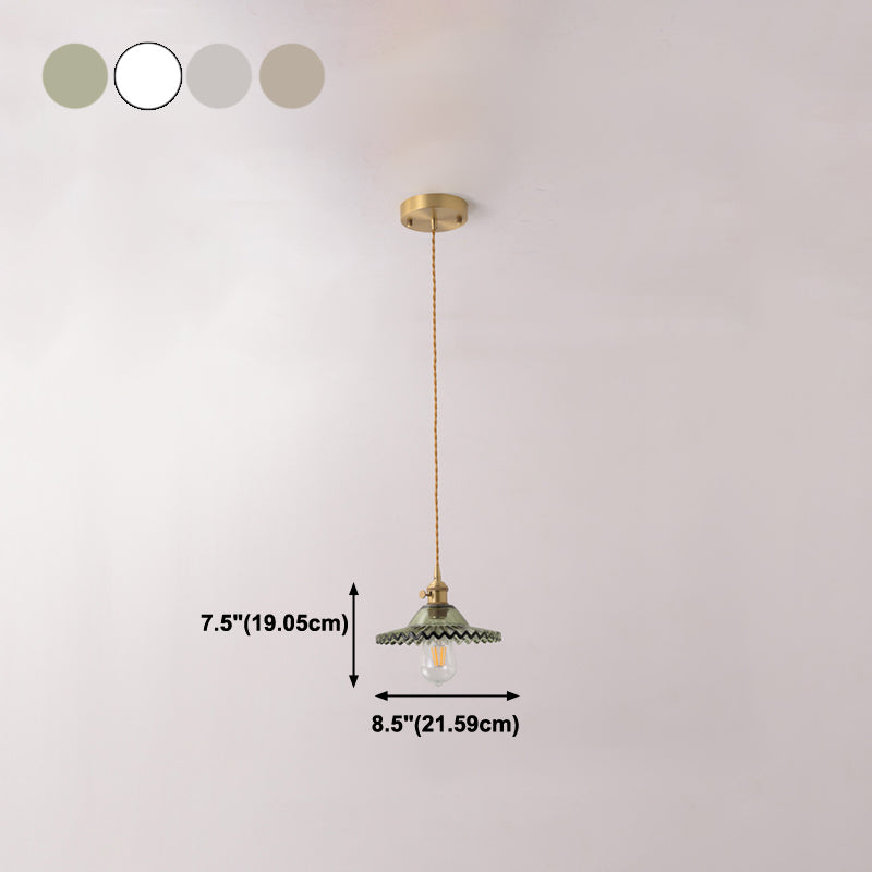 Coppa di vetro Copertura Ombra appeso Luci sospese in stile industriale 1 Fun a montaggio appeso alla luce