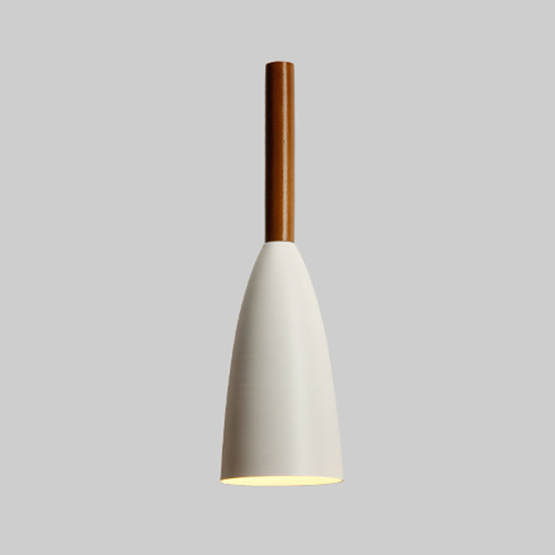 Cone Shape Hanging Light Modern Style Metal 1 Light Hanging Lighting for Living Room