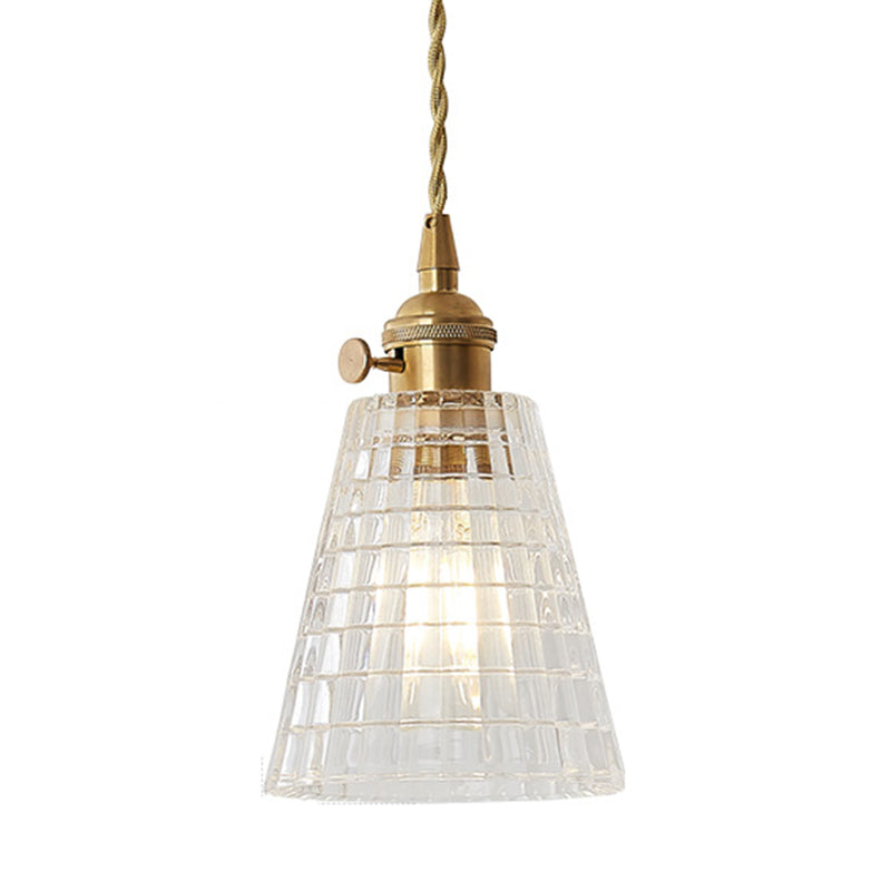 Modern Style Hanging Light Creative Glass Shade Pendant Lighting Fixture for Dining Room