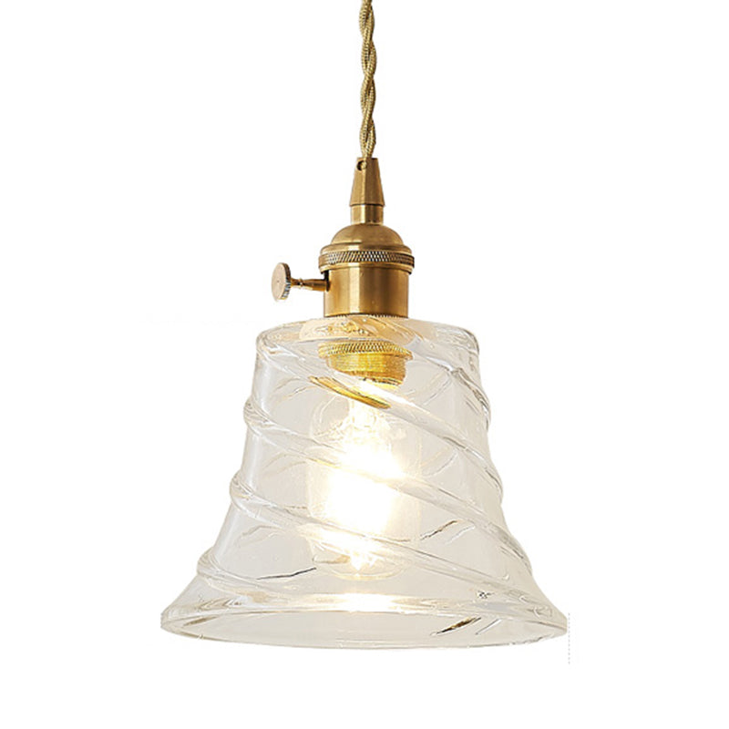 Modern Style Hanging Light Creative Glass Shade Pendant Lighting Fixture for Dining Room