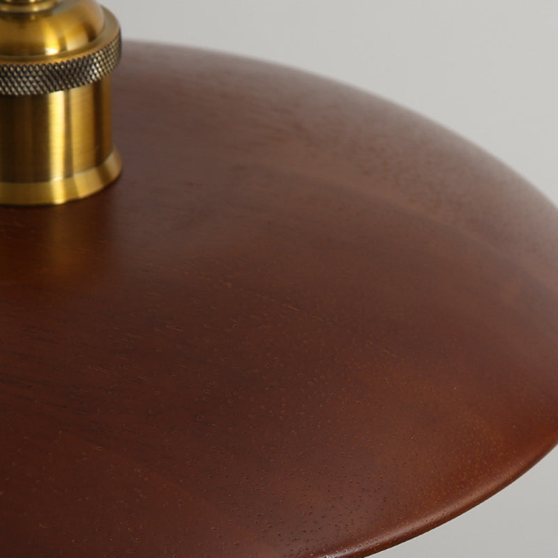 Hölzerne Suspension Anhänger Licht minimalistischer Stil Anhänger Beleuchtung