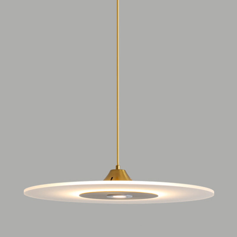 Luminaire suspendu en métal simple plafond suspendu pour salle à manger