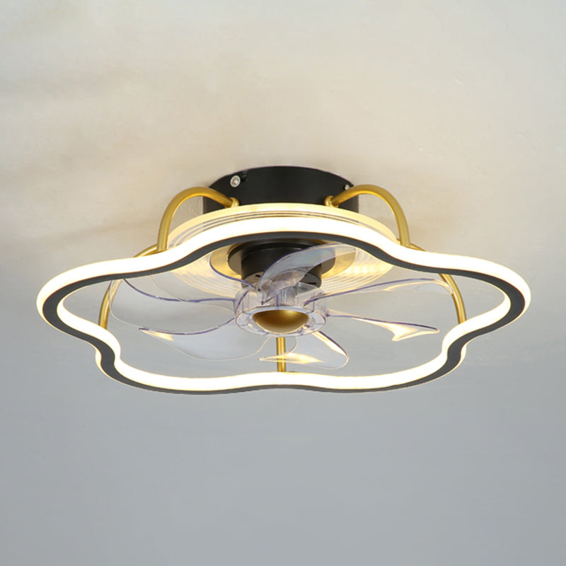 2 Lichter Geometrische Deckenleuchten moderne Metallflush -Montage -Lampe