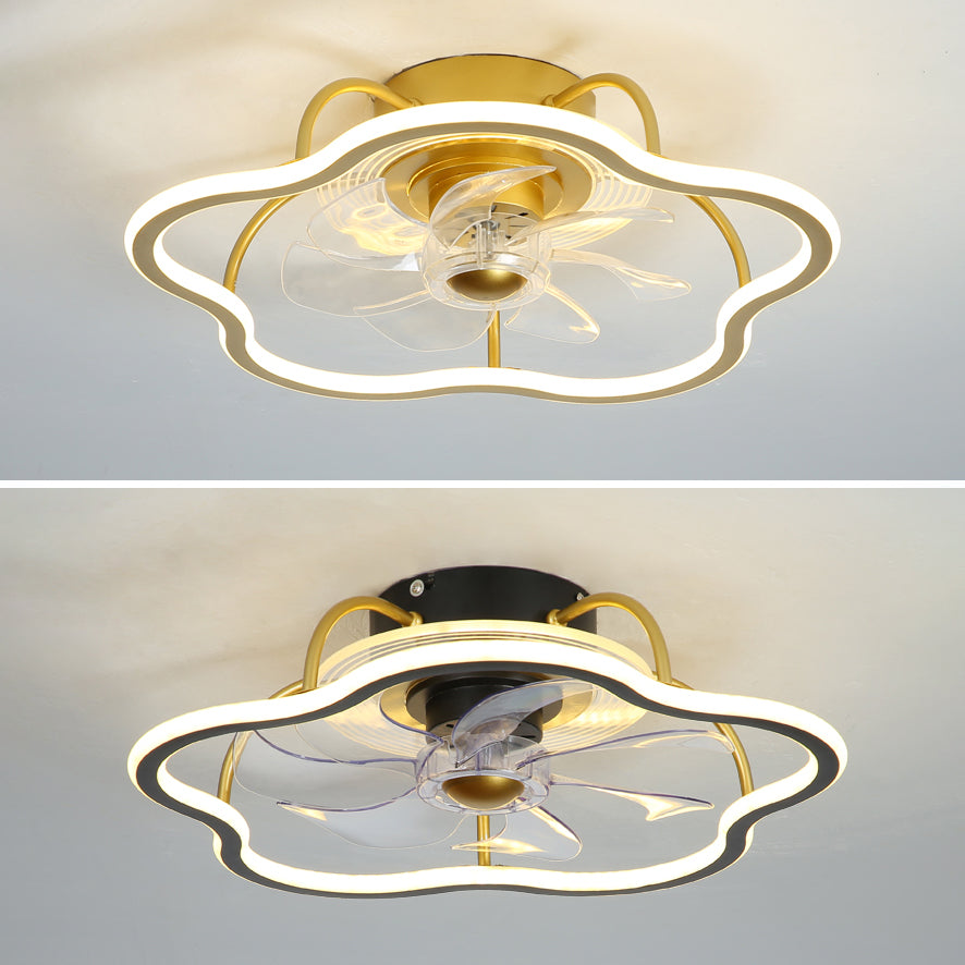 2 Lichter Geometrische Deckenleuchten moderne Metallflush -Montage -Lampe