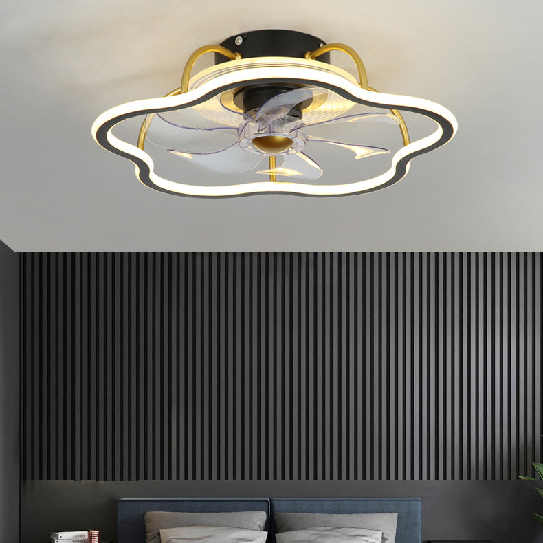 2 Lichter Geometrische Deckenleuchten moderne Metallflush -Montage -Lampe