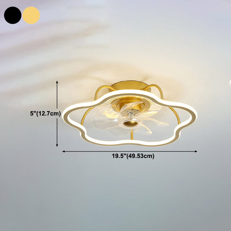 2 Lichter Geometrische Deckenleuchten moderne Metallflush -Montage -Lampe