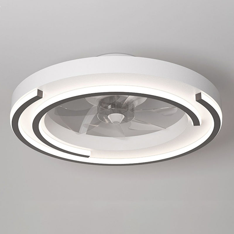 1 illuminazione a soffitto geometrico leggero in stile moderno lampada a montaggio a filo in metallo