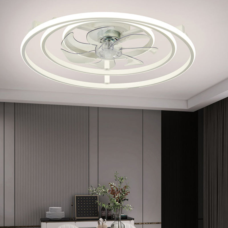 1 illuminazione a soffitto geometrico leggero in stile moderno lampada a montaggio a filo in metallo