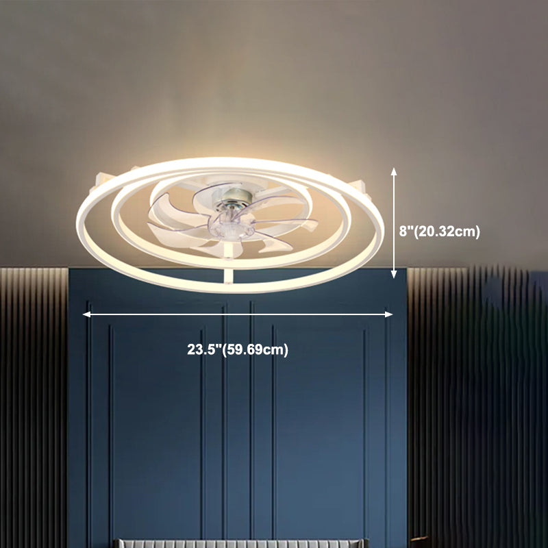 1 illuminazione a soffitto geometrico leggero in stile moderno lampada a montaggio a filo in metallo
