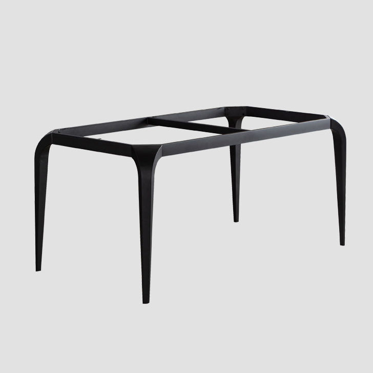 4 Legs Dining Site Table Simplicity Style Stone Dining Table for Home Kitchen