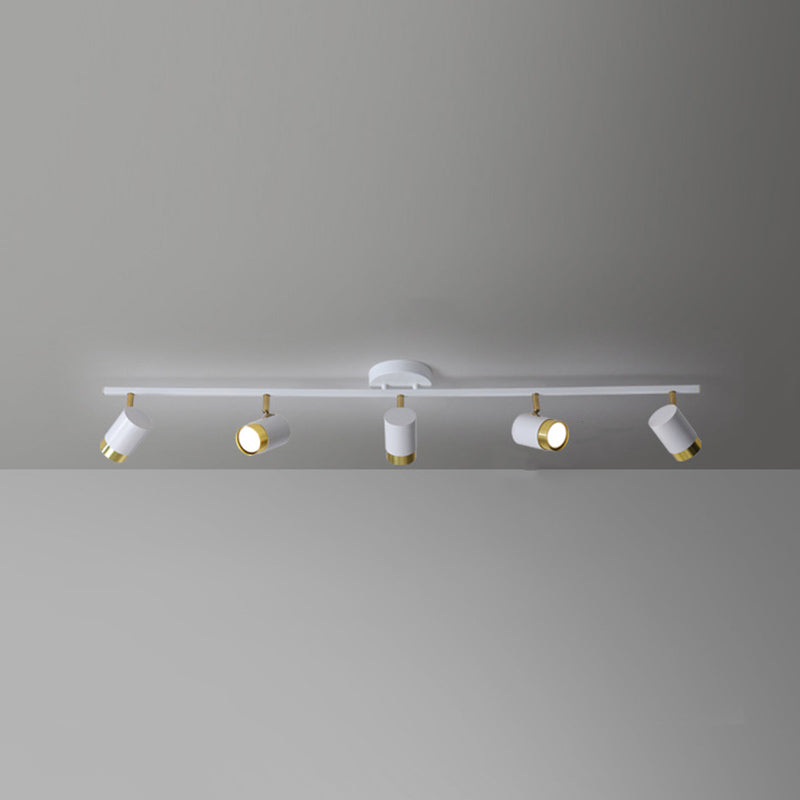 Moderne Stilzylindrische Form Deckenleuchte Multi -Licht Deckenlampe für das Restaurant