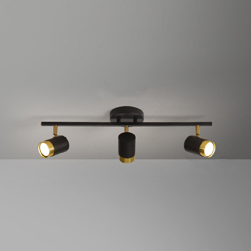 Moderne Stilzylindrische Form Deckenleuchte Multi -Licht Deckenlampe für das Restaurant