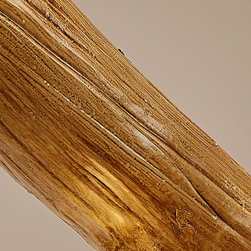 Harzinsel Lichter moderne Multi-Head-Restaurantstumpf-Federlampen mit Glasschatten