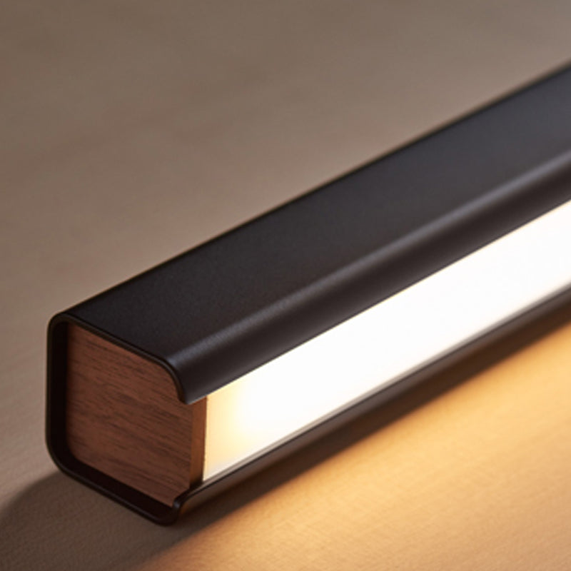 Moderne lineare Inselleuchten 1-Licht-Restaurant-LED-LED-Lampe mit Acrylschatten