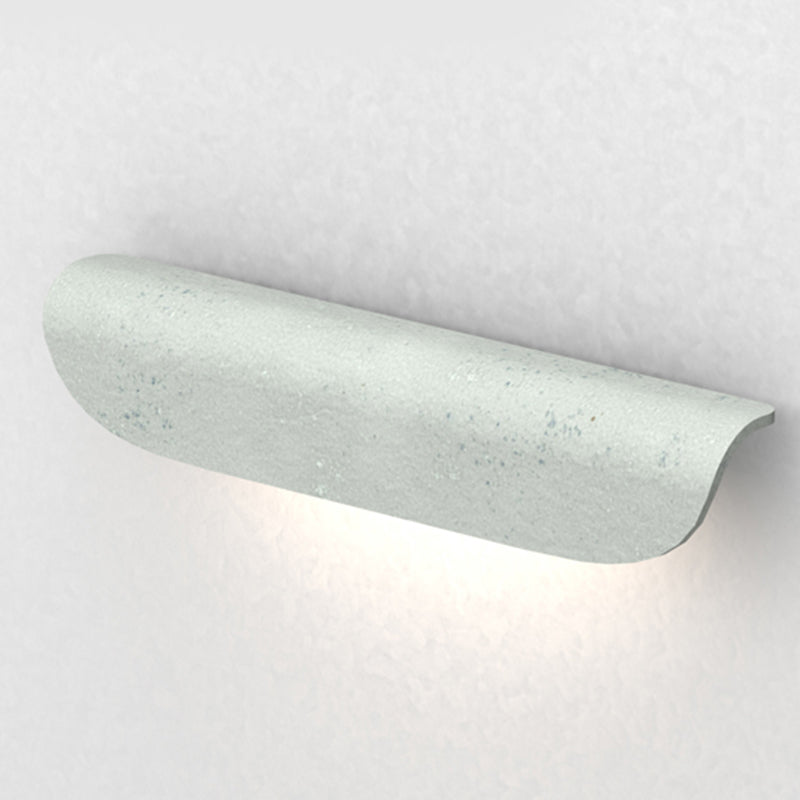 Zeitgenössische Aluminium -Wandleuchte wasserdurchsichtigen 3,5 "hohe Wandwaschmaschine für Outdoors