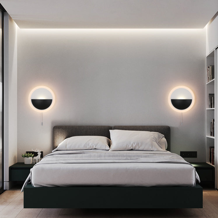 Geometry Shape Wall Lights Contemporary Style Metal 2 Light Wall Mount Lights