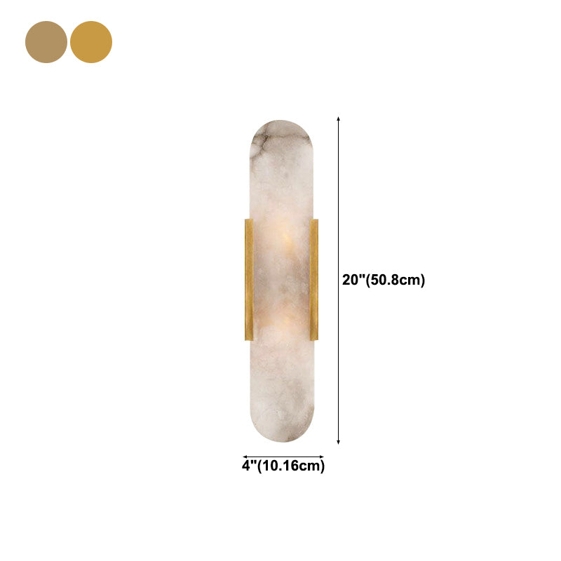 Simplicity Wall Lighting Fixture Marble Wall Sconce Light for Bedroom