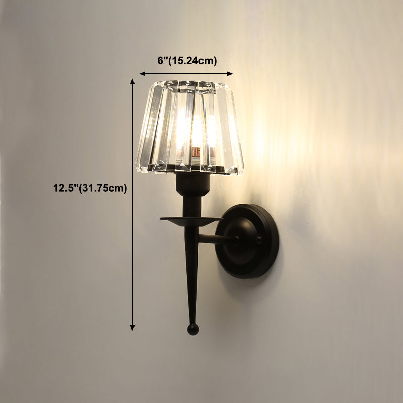 1 éclairage mural géométrique lumineux moderne