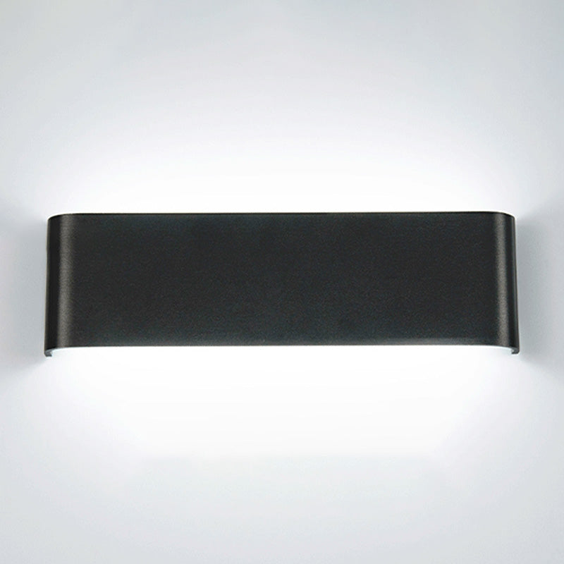 Aparte de pared de estilo simple Rectángulo de pared de pared aplastante para dormitorio