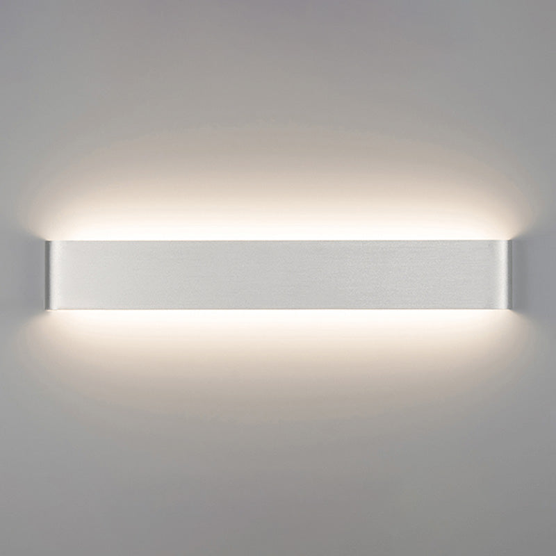 Aparte de pared de estilo simple Rectángulo de pared de pared aplastante para dormitorio