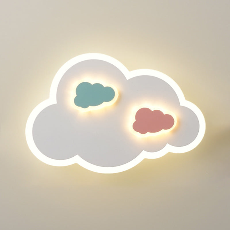 Iluminación de apliques de pared Luz de metal LED moderna para niños para niños dormitorio