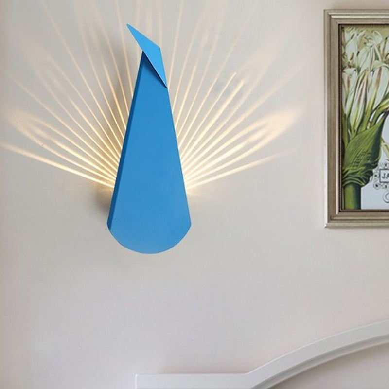 Kunstdekor Tier Wandlampe Metall Wohnzimmer LED LED Leuchte Leuchte