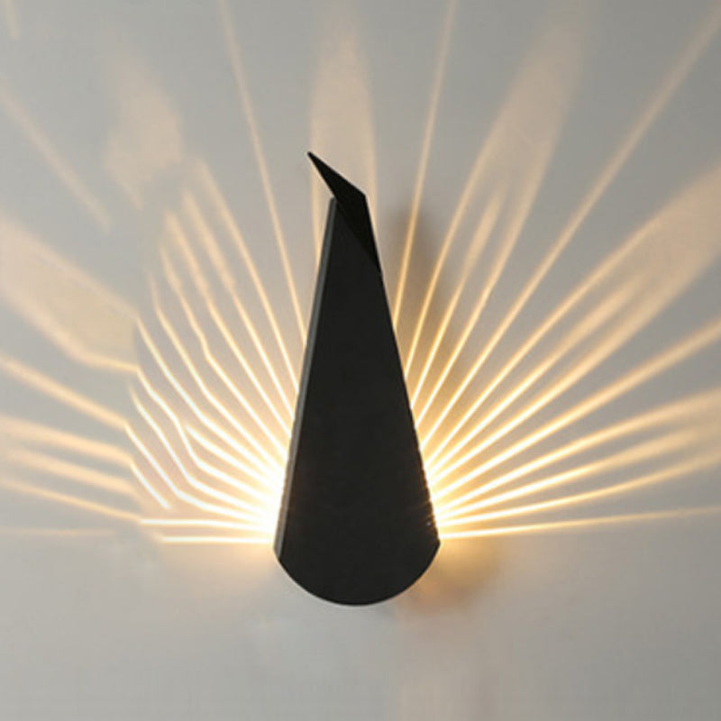 Kunstdekor Tier Wandlampe Metall Wohnzimmer LED LED Leuchte Leuchte