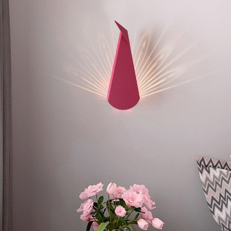 Kunstdekor Tier Wandlampe Metall Wohnzimmer LED LED Leuchte Leuchte