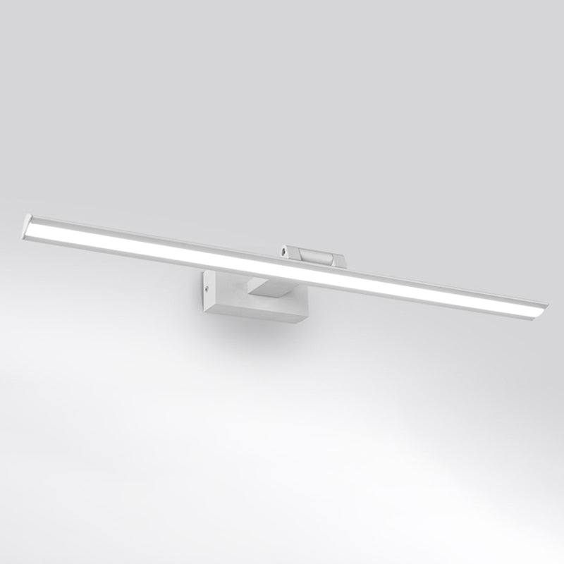 Simplicidad moderna Dicha de iluminación de tocador de tocador LED de baño.