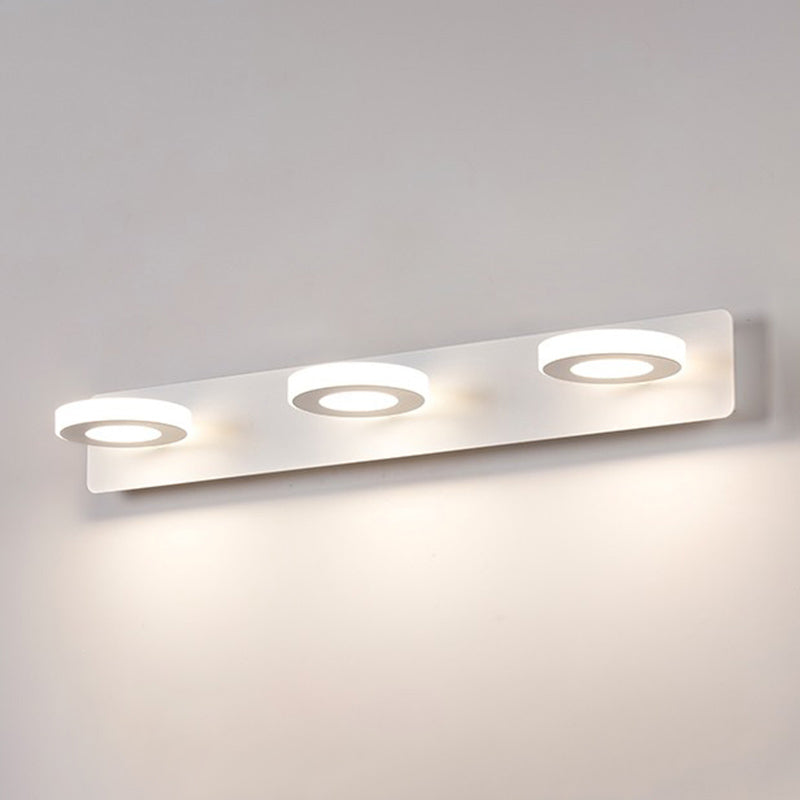 Forma de pared de espejo geométrico de metal luz de pared múltiples luces de pared de espejo múltiples