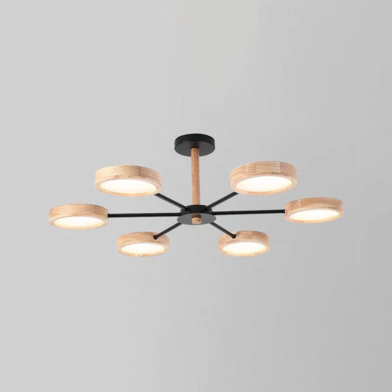 Lámparas de lámpara de lámpara de metal de forma de geometría de estilo contemporáneo