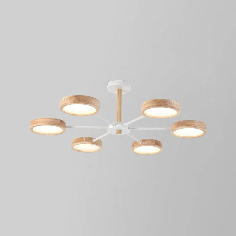 Lámparas de lámpara de lámpara de metal de forma de geometría de estilo contemporáneo