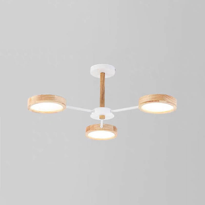 Lámparas de lámpara de lámpara de metal de forma de geometría de estilo contemporáneo