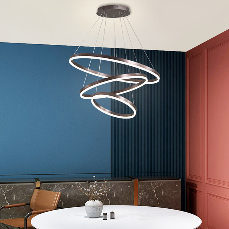 Lustres pendentifs de forme ronde