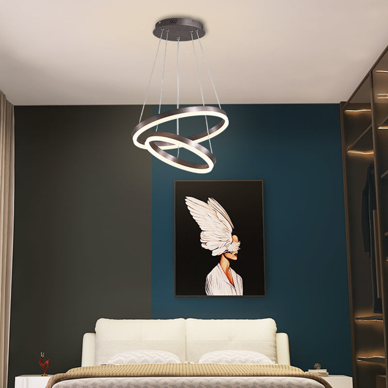 Lustres pendentifs de forme ronde