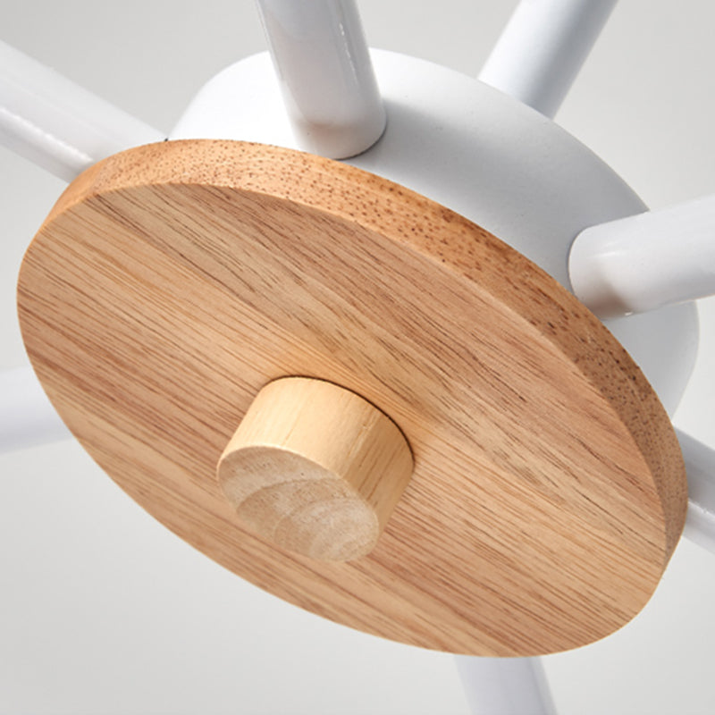 Luces de lámpara de lámpara de campana accesorios de iluminación de lámpara de metal contemporáneo