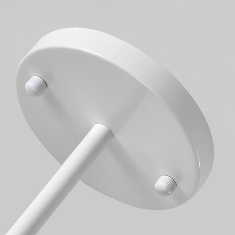 Luces de lámpara de lámpara de campana accesorios de iluminación de lámpara de metal contemporáneo