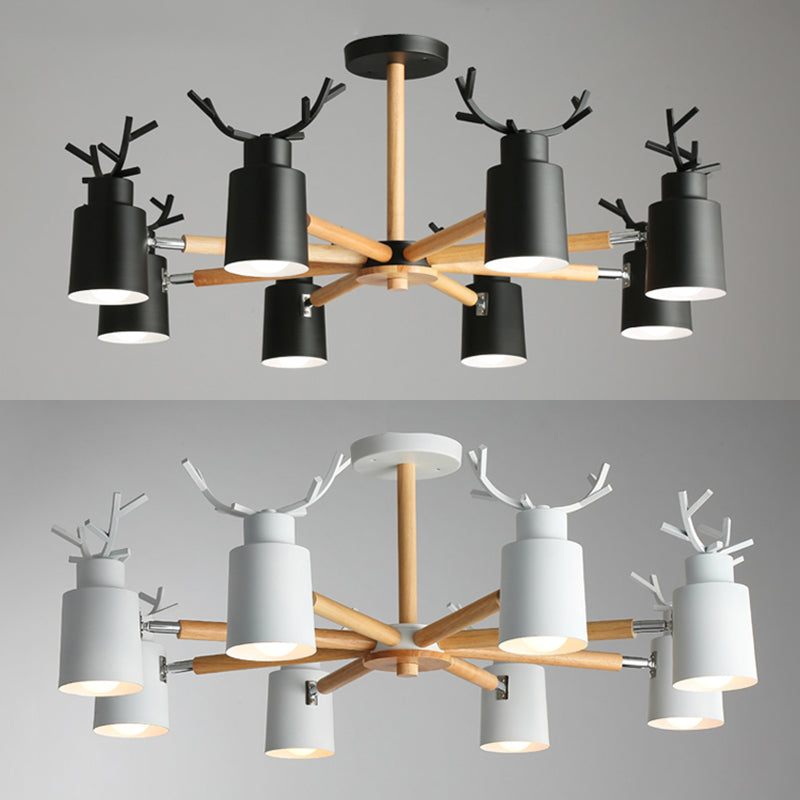 Geweihform Kronleuchter Lichter moderne Metallleuchterbeleuchtung